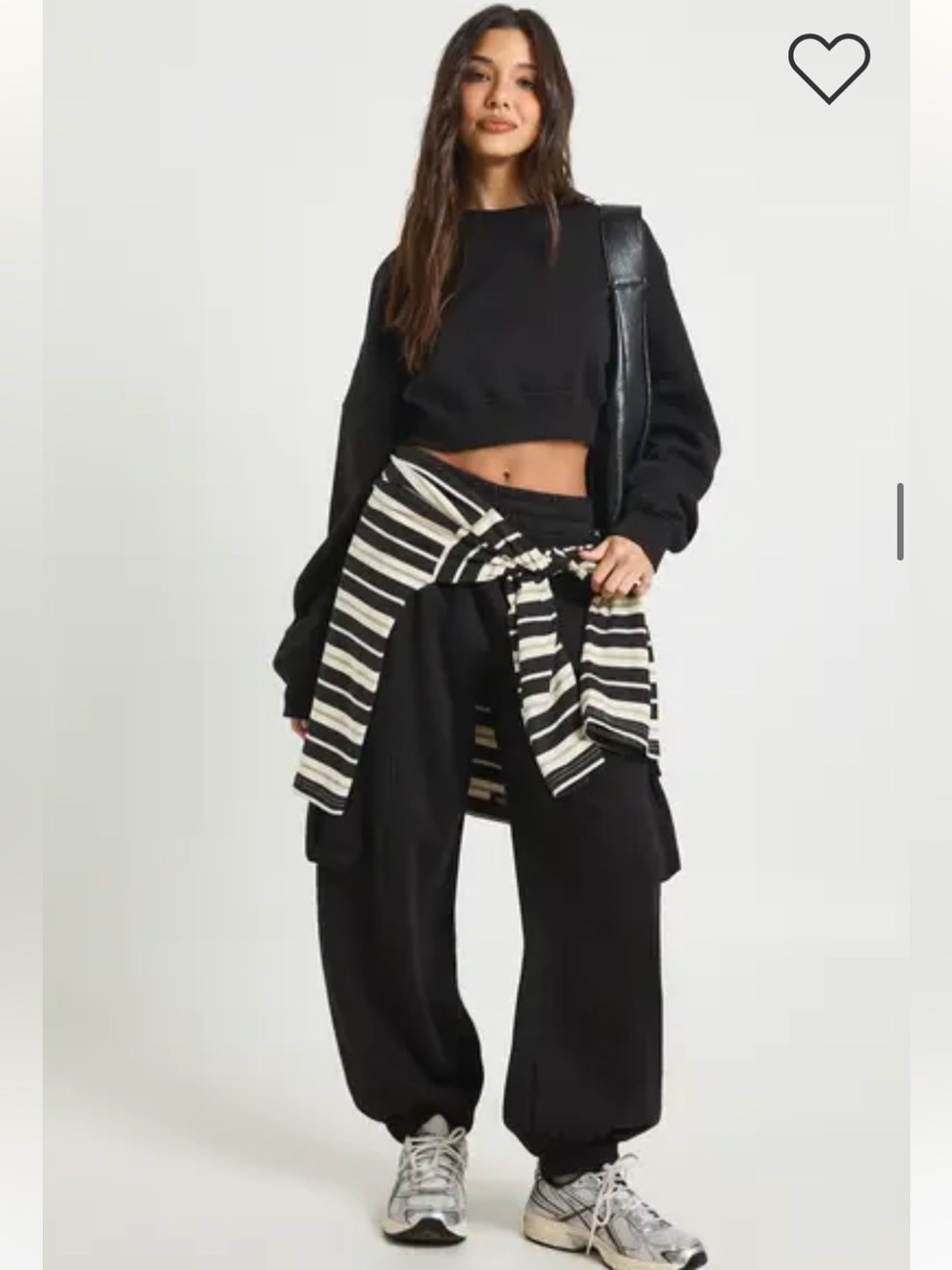 Wilfred Free Charcoal Modal Cotton Sweatshirt & Joggers Pants BUNDLE SET